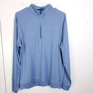 Johnnie O Jacket Mens M Flex Prep formance Quarter Zip Pullover Golf Ultra Thin
